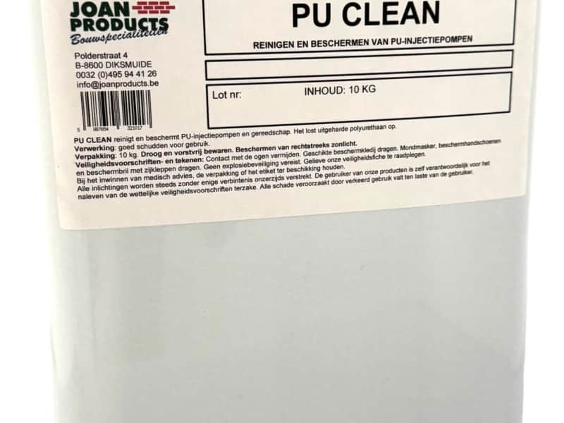 PU CLEAN Kelderdichtingsproducten - Joan Products